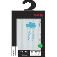 Spirella Douchegordijn Cloud Blauw 180cm