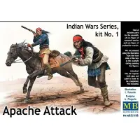 Master Box Modelbouwpakket Militaire voertuigen - MB35188 Indian Wars Series Kit #1 Plastic - 1:35 - Modelbouw