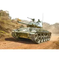 Wittmax Modelbouwpakket Militaire voertuigen - 6587 M24 Chaffee Tank - Korean War Plastic - 1:35 - Modelbouw