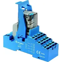 Finder 58.P4.9.012.5050 Relaismodule (modulair) Nominale spanning: 12 V/DC Schakelstroom (max.): 7 A 4x wisselcontact Piece 1 stuk(s)