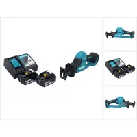 Makita DJR 189 RT accu-reciprozaag 18 V Brushless + 2x Accu 5,0 Ah + Lader