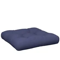 vidaXL Palletkussen 58x58x10 cm oxford stof marineblauw