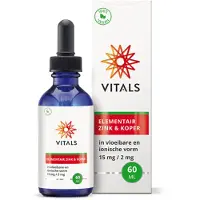 Vitals Elementair Zink Koper Druppels