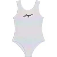 HUGO Iriserend kinderbadpak met logoprint Maat 102
