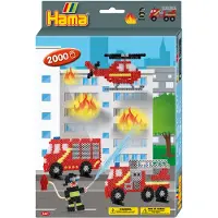 Hama Strijkkralenset ‘Brandweer’ – 2000 multicolor kralen