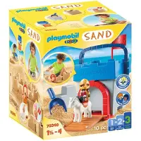 Playmobil 1, 2, 3 - Zandkasteel (70340)