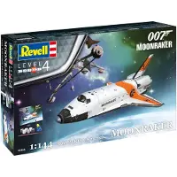 Revell Modelbouwpakket Militaire voertuigen - 05665 James Bond 007 - Moonraker - Geschenkset Plastic - 1:144 - Modelbouw
