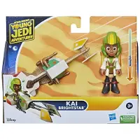 Hasbro Kai Brightstar figuur & Speeder Bike, Schaal: 10 cm, Actiefiguur & Voertuig, Star Wars Spie