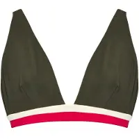 Banana Moon - Women's Dino Montecito - Bikinitop 36, olijfgroen