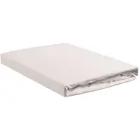 Ambiante - Bamboe-Katoen - Boxspring Hoeslaken - 180x200 cm - Wit