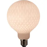 Annas collection Led Bulb Ceramic Pattern Crystal 125 x 170 mm 4W-2200K en E27 Fi Anna's Collection