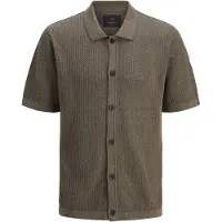 Jack & Jones Gebreid vest donkerbruin