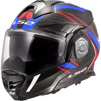 LS2 Helmets LS2FF901AdvantXCFutureIIWitBlauw06Systeemhelm Maat L
