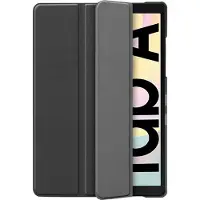 QMust Samsung Galaxy Tab A7 Hoes - Book Case - Zwart