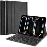 Just in Case Slimline Bluetooth Keyboard zakelijke hoes voor iPad Pro 11 (2018 2020 2021 2022) - zwart