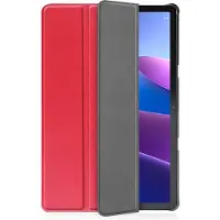 Cazy tablet Hoes geschikt voor Lenovo Tab M10 (3rd Gen) - TriFold Bookcase - Rood