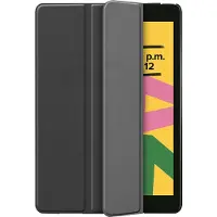 Just in Case Smart Tri-Fold Apple iPad (2019)/(2020) Book Case Noir