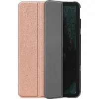 QMust Nokia T20 Hoes - Book Case - Rose Goud