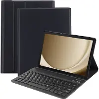 Just in Case Premium Samsung Galaxy Tab A9 Plus Toetsenbord Hoes QWERTY Zwart