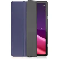 Just in Case Smart Tri-Fold Lenovo P11 (2de generatie) Book Case Blauw