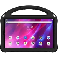 QMust Lenovo Tab M10 Plus Kinderhoes - Kids Case Stand - Zwart