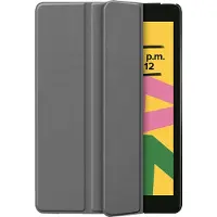 Just in Case Smart Tri-Fold Apple iPad (2021/2020) Book Case Grijs