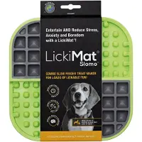 LickiMat Likmat Slomo Hond Groen 20 cm