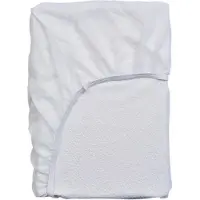 Essenza Molton Hoeslaken Waterproof White (Katoen)-80 x 200 cm