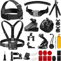 Akaso 14 in 1 Accessoires Set voor Action Camera - Selfiestick