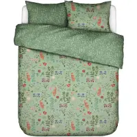 Essenza Dekbedovertrek Marigold Quiet Green Satijn-260 x 200 / 220 cm | Extra Breed