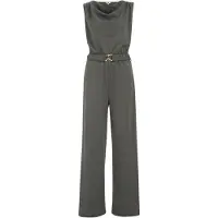 We fashion Jumpsuit donkergroen