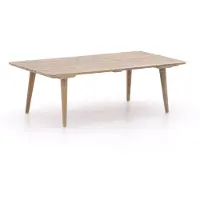 Rough furniture + 15% kassakorting | ROUGH-K lounge tuintafel 120x60x38cm