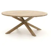 Rough furniture + 15% kassakorting | ROUGH-Y dining tuintafel ø 180cm (h:75cm)