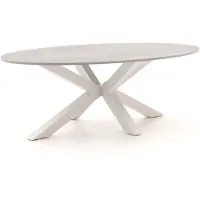 Bellagio + 15% kassakorting | Induno Ellips dining tuintafel 200x110cm