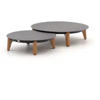 Bellagio + 15% kassakorting | Esenta lounge tuintafel ø86 (h:21cm)/ø 68 (h:19cm)