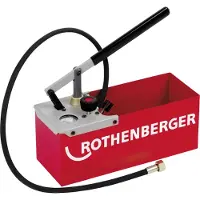 Rothenberger Testpomp | 0-25 bar R 1/2 inch | zuigvolume per hefslag ca. 16 ml | 1 stuk - 60250 60250