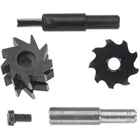 Wolfcraft Univ.-freesset | Voor 3259, 3261, 3262 | Ø8mm | 1 set - 3254000