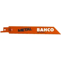 Bahco Sandflex Bi-metal Saber Blade Set Voor Het Snijden Van Metalen 14 Dpp 228 Mm 5 Eenheden