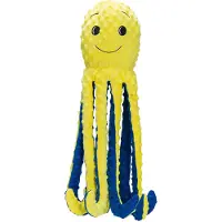 Beeztees Knuffel Octopus Amy Geel 16 X 14,5 X 56 Cm