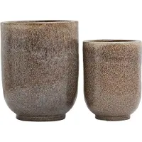 House Doctor Pho bloempot set nougat
