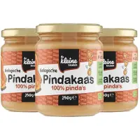 De Kleine Keuken 3x Bio Pindakaas 6-8 mnd 250 gr