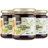 De Kleine Keuken 3x Bio Appel & Dadelstroop 300 gr