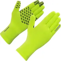 Gripgrab Gebreide Thermische Gele Waterdichte Lange Handschoenen || Maat: XS/S