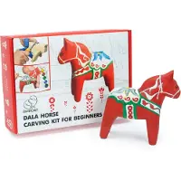 BeaverCraft Dala Horse Carving Hobby Kit DIY02 houtsnijset