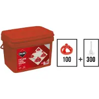Rubi Cyclone Level Starterskit 1,5mm - Nivelleersysteem - Tegeldikte 3-20 mm