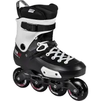 Powerslide Zoom Pro 80 inline skates, wit/zwart, EU 37-38. Wit/zwart, EU 37-38