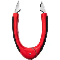 SmartaSaker Aardbei-ontkroner GOOD GRIPS 9 cm, rood, kunststof,