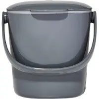 Oxo Vuilnisbak voor de keuken, 2,8 liter, grijs, artikelnummer 104981, EAN 719812001036