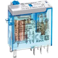Finder 46.52.9.024.0074 Steekrelais 24 V/DC 8 A 2x wisselcontact 1 stuk(s)