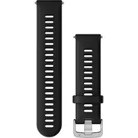 Garmin Siliconen Band 22 Mm Zwart/zilver